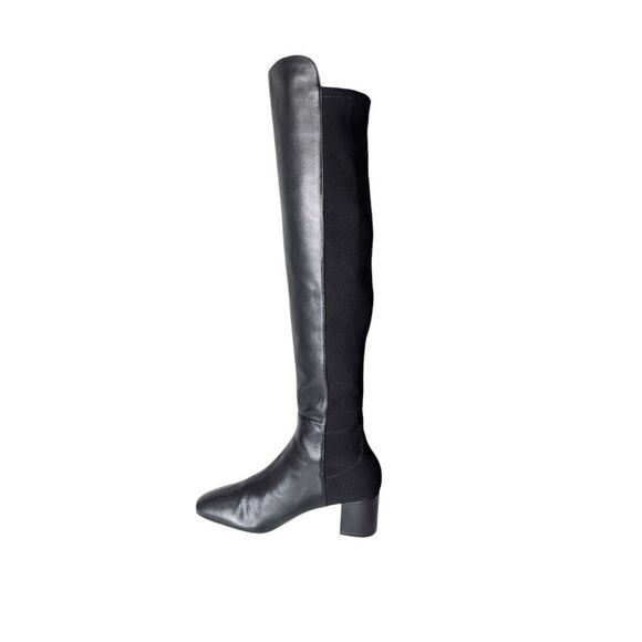 STUART WEITZMAN Yuliana Over The Knee Boot In Black Size 7.5 - Picture 7 of 10